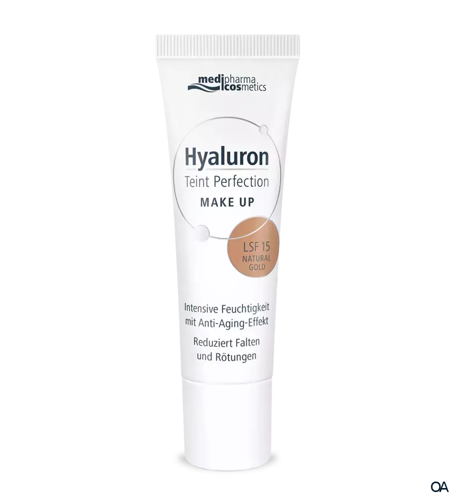 medipharma cosmetics Hyaluron Teint Perfection Make Up LSF 15 Natural Gold medipharma cosmetics Hyaluron Teint Perfection Make Up LSF 15 Natural Gold