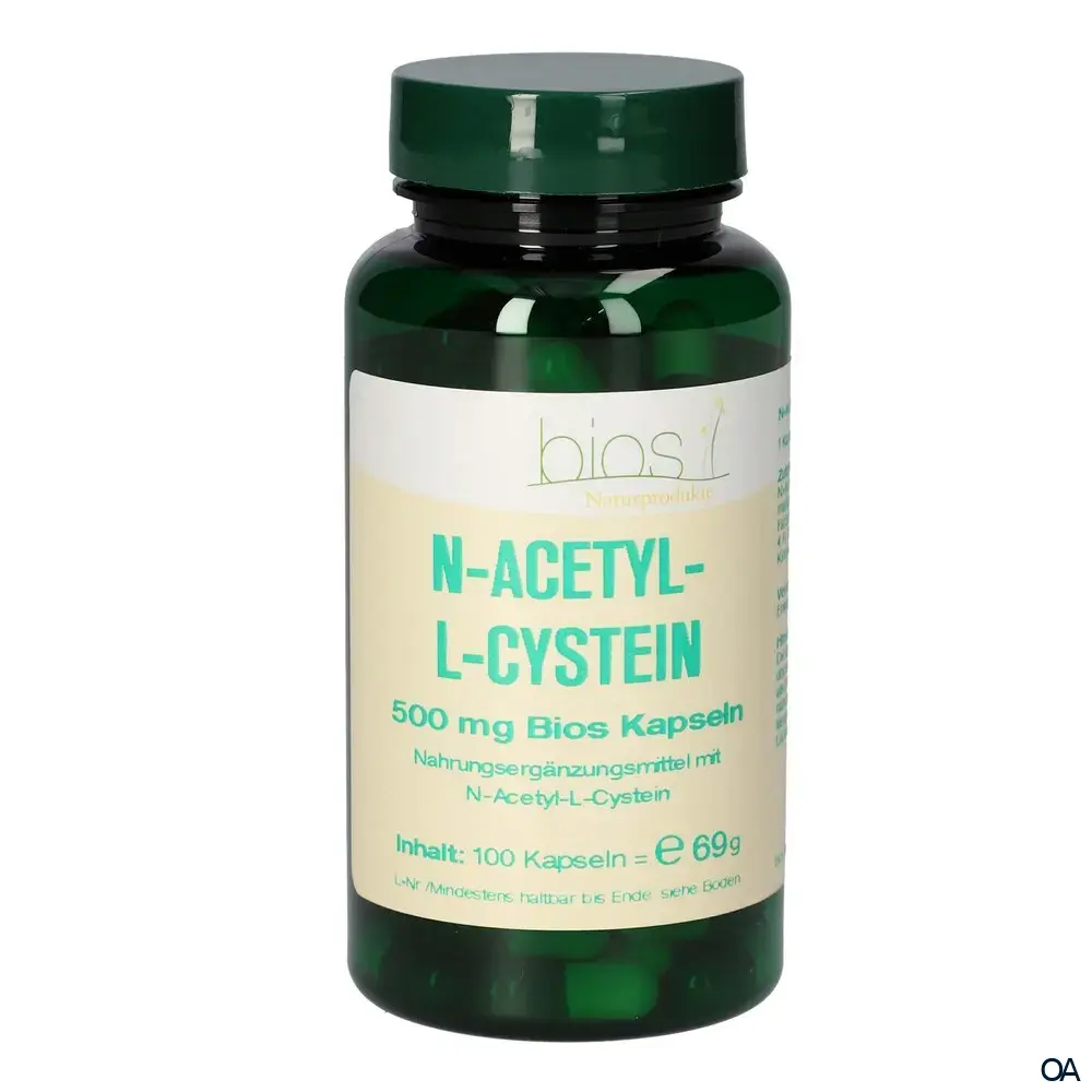 Bios N-Acetyl-L-Cystein 500 mg Kapseln