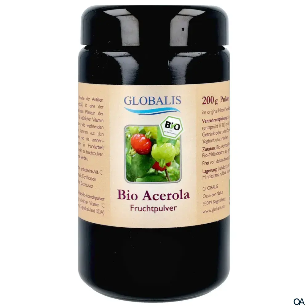 GLOBALIS Bio Acerola Fruchtpulver