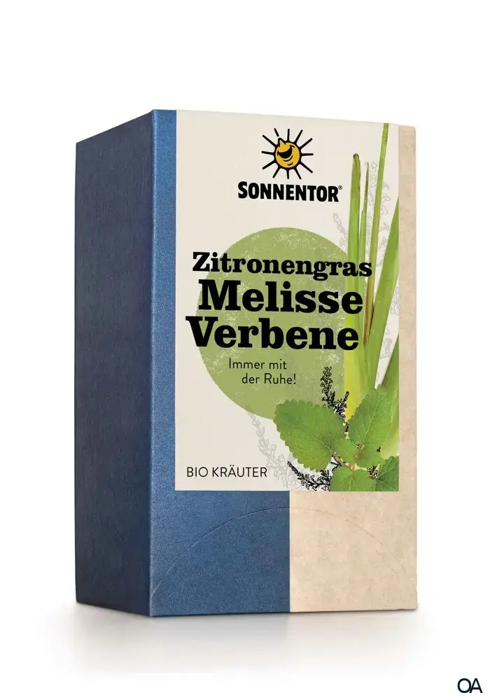 Sonnentor Zitronengras-Melisse-Verbene Tee