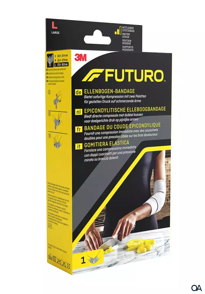 3M FUTURO™ Ellenbogen-Bandage 47863, L (27.9 - 30.5 cm) 3M FUTURO™ Ellenbogen-Bandage 47863, L (27.9 - 30.5 cm)