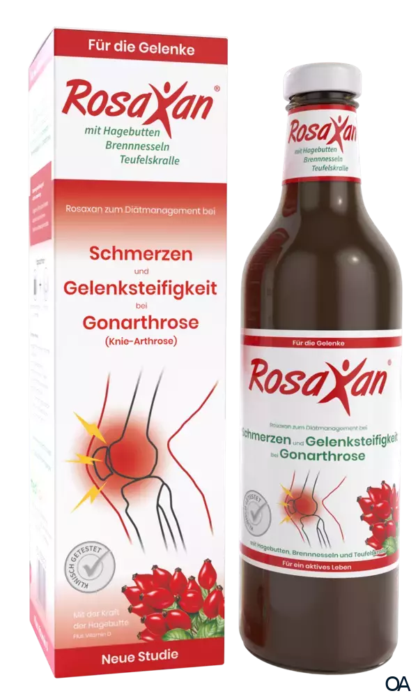 RosaXan® Saft 750 ml + Vitamin D Tabletten 20 Stück RosaXan® Saft 750 ml + Vitamin D Tabletten 20 Stück