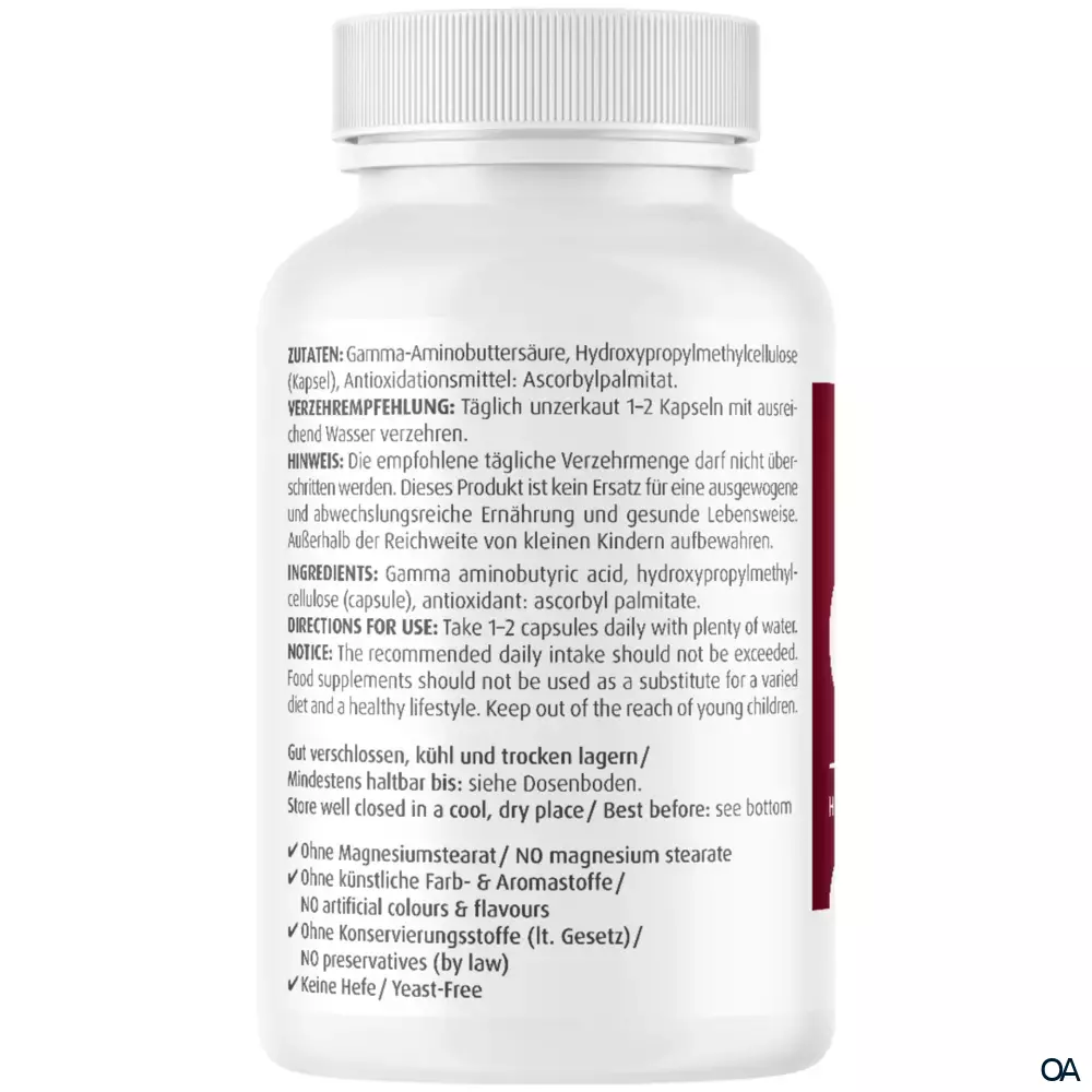 ZeinPharma GABA 500 mg Kapseln