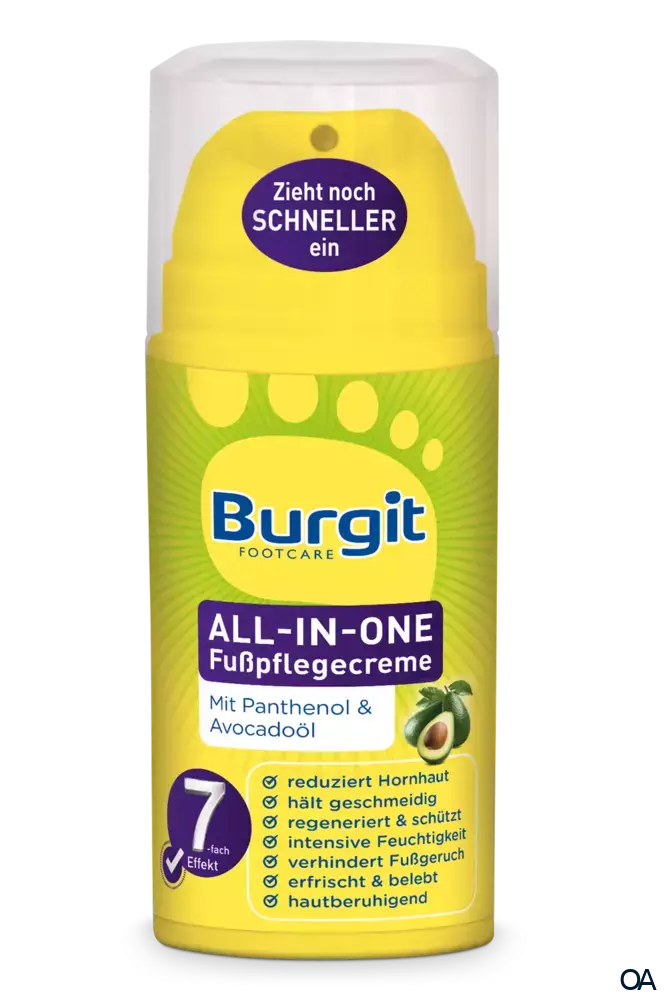 Burgit Footcare All-In-One Fußpflegecreme