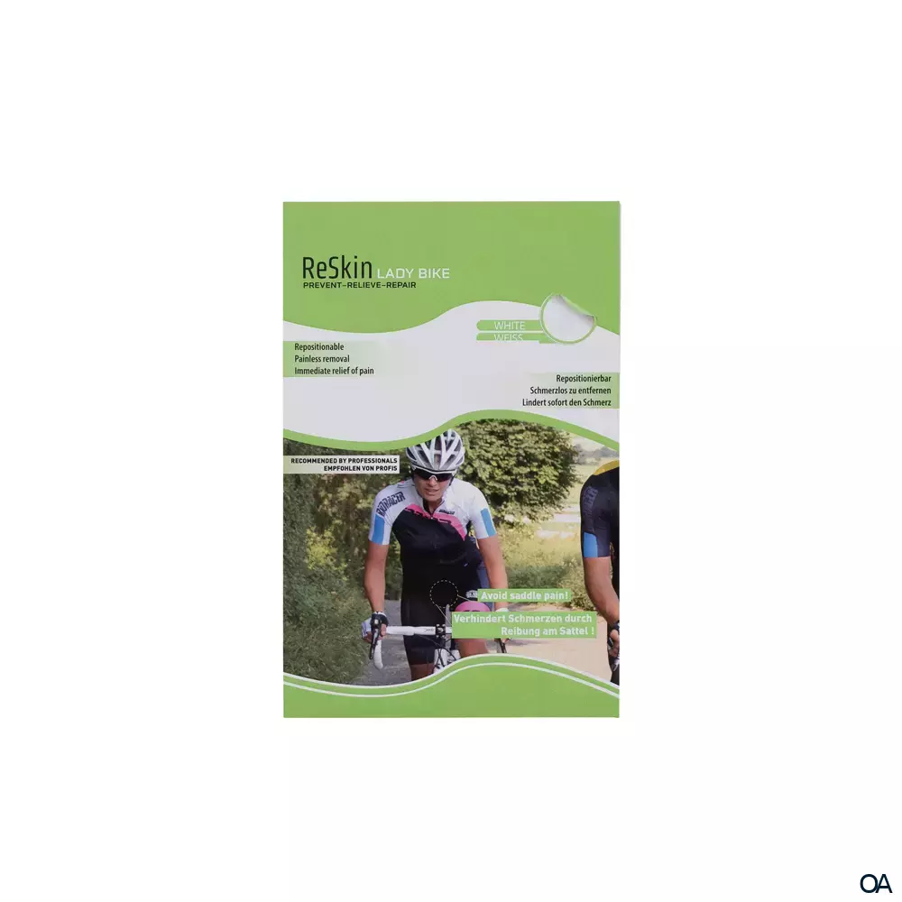 ReSkin® Sport Lady Bike Silikonpflaster