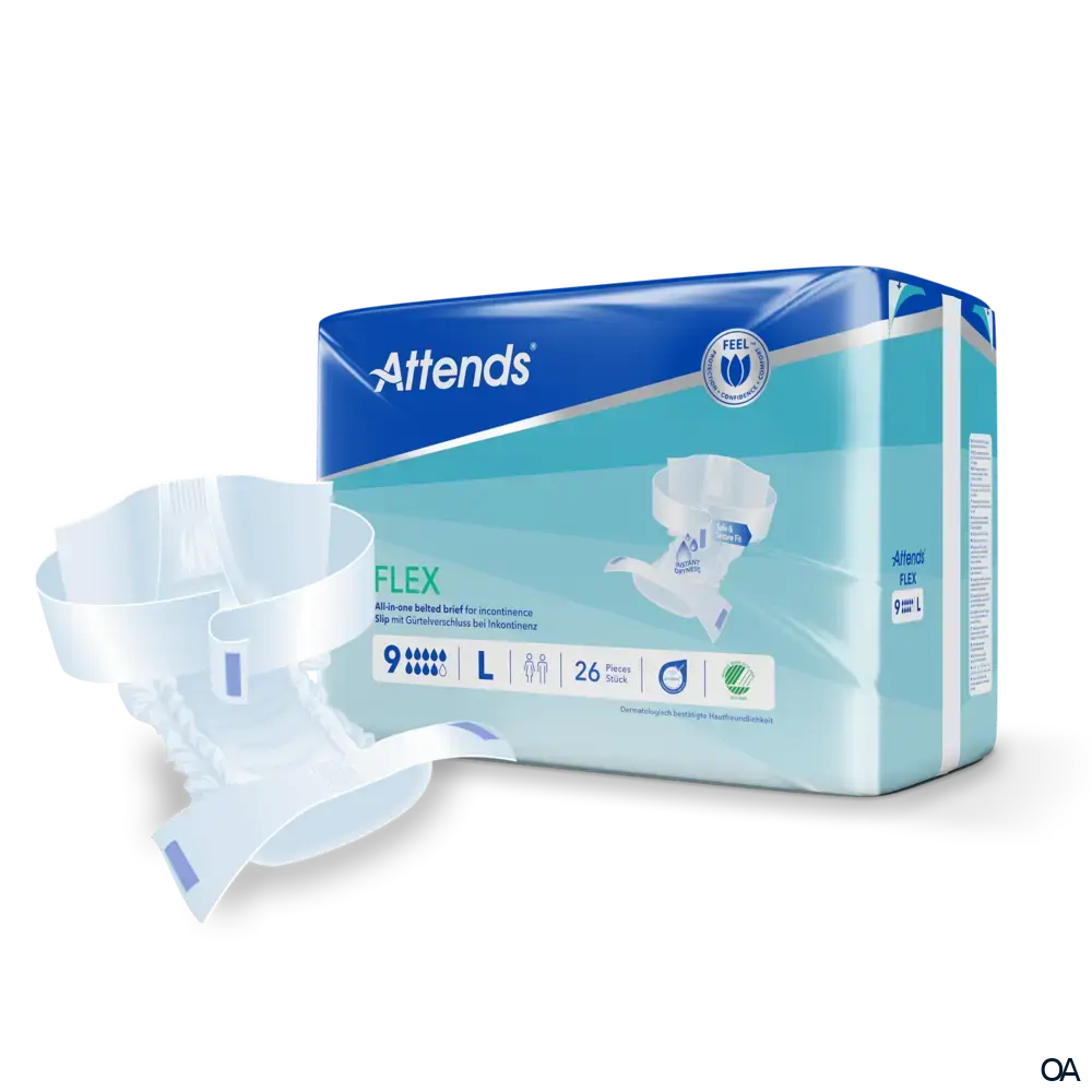 Attends Flex 9 L - Slip mit Gürtelverschluss bei Inkontinenz