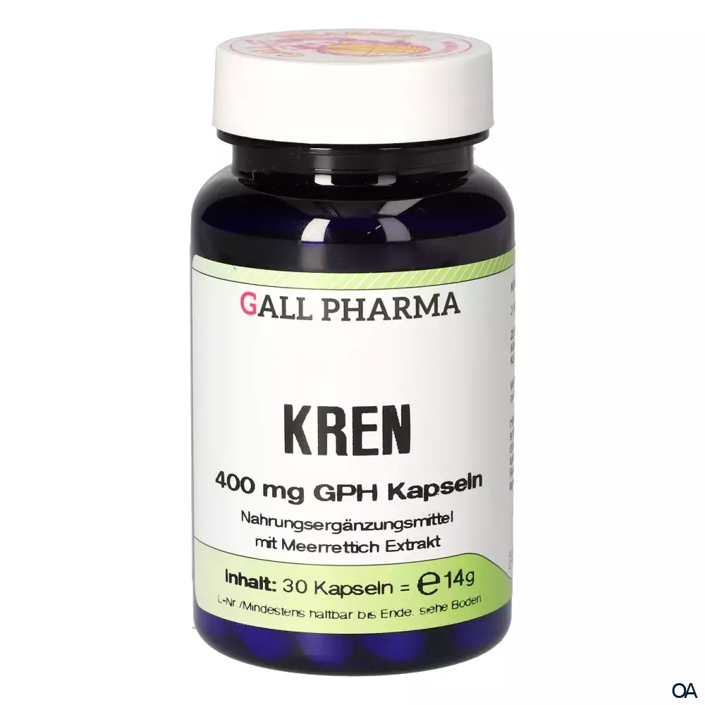 Gall Pharma Kren 400 mg Kapseln