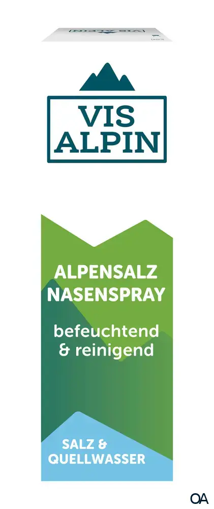 VIS ALPIN Alpensalznasenspray VIS ALPIN Alpensalznasenspray