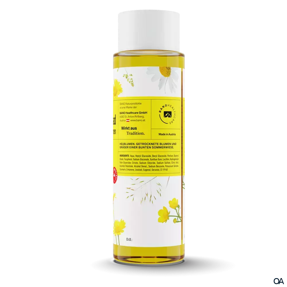 BANO Arlberger Ölschaumbad Heublumen BANO Arlberger Ölschaumbad Heublumen