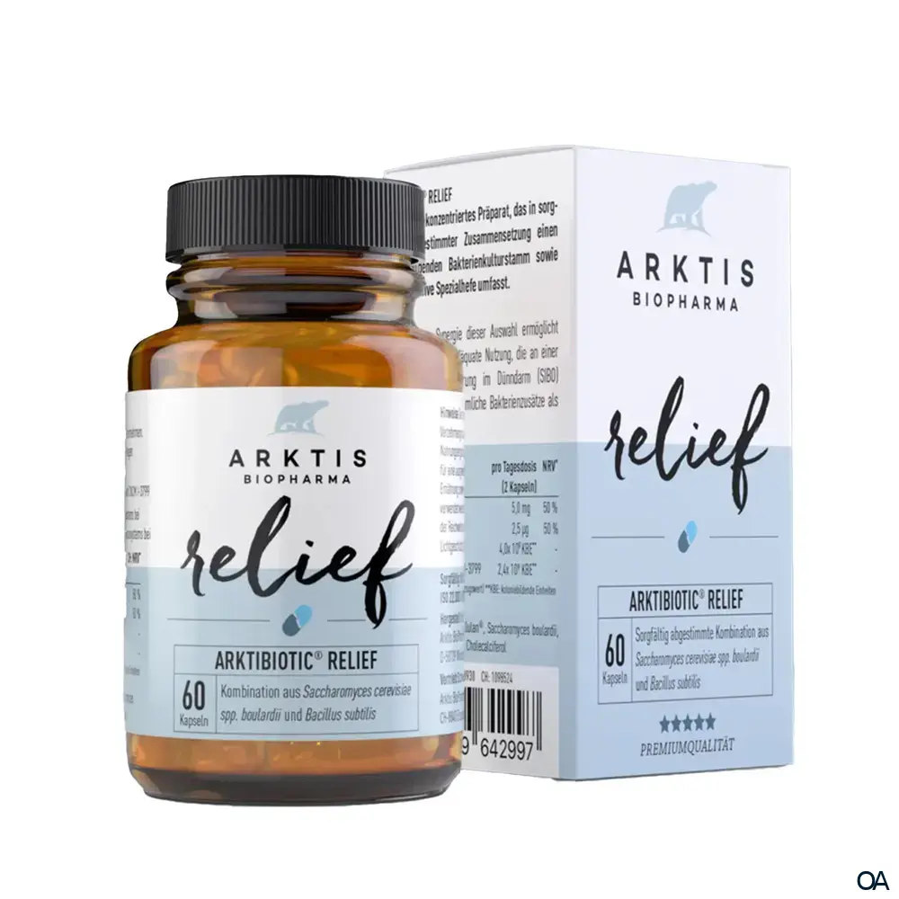 ARKTIS BIOPHARMA Arktibiotic® Relief Kapseln ARKTIS BIOPHARMA Arktibiotic® Relief Kapseln