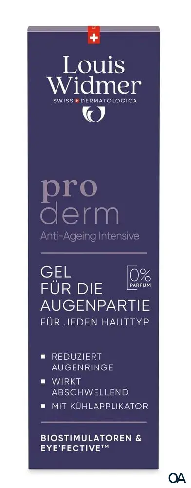 Louis Widmer proderm Gel für die Augenpartie - ohne Parfum Louis Widmer proderm Gel für die Augenpartie - ohne Parfum