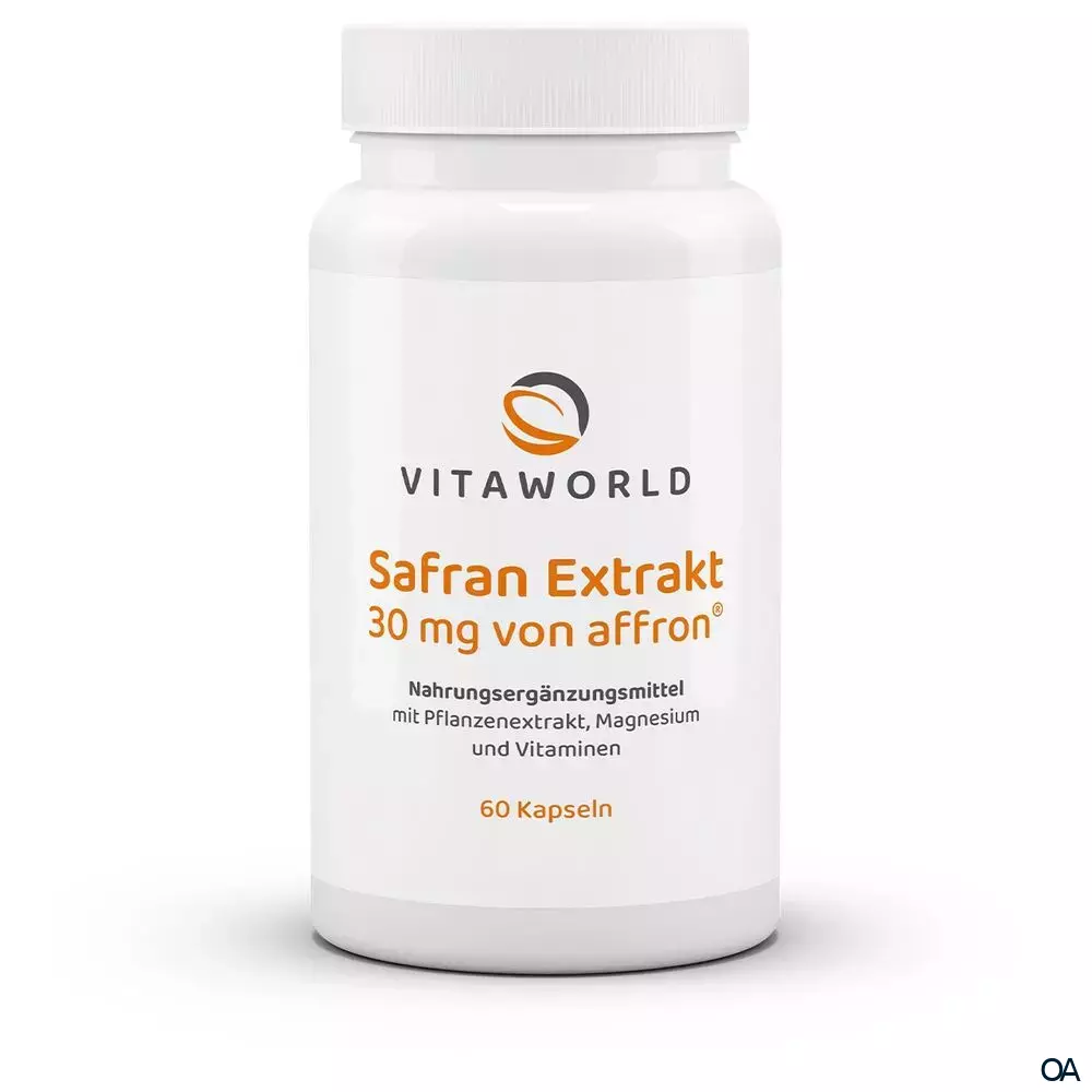 Vitaworld Safran Extrakt Kapseln Vitaworld Safran Extrakt Kapseln