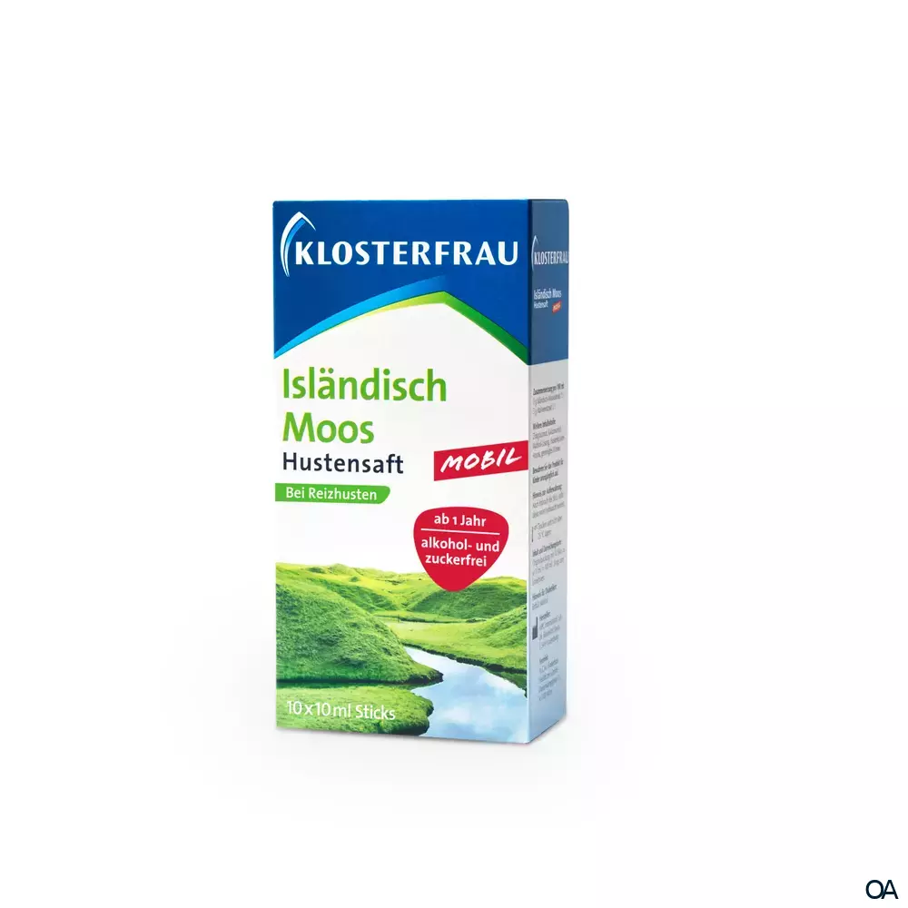 Klosterfrau Isländisch Moos Malve Hustensaft „mobil“ Klosterfrau Isländisch Moos Malve Hustensaft „mobil“