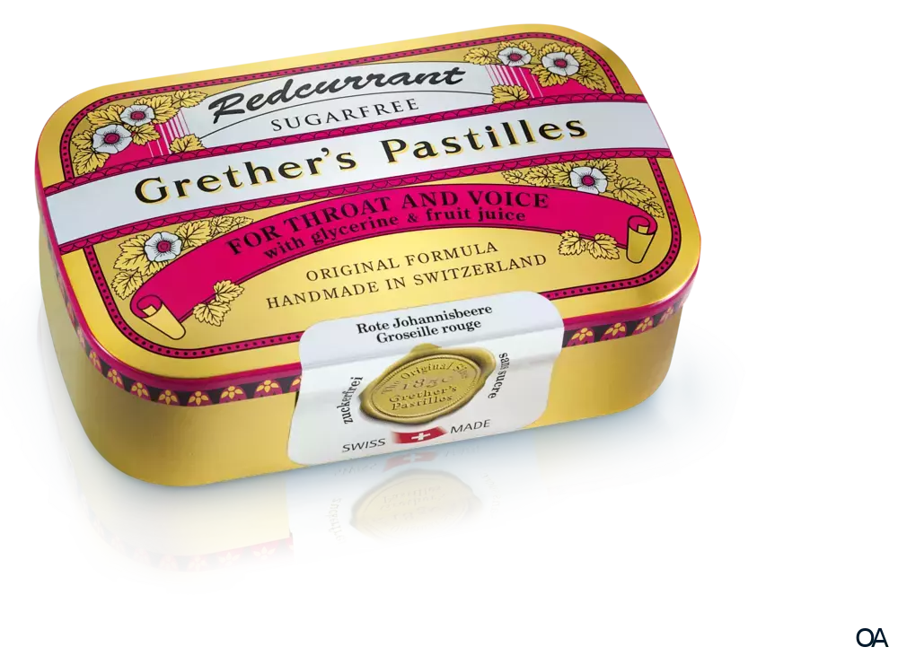 Grether’s Redcurrant Pastilles zuckerfrei