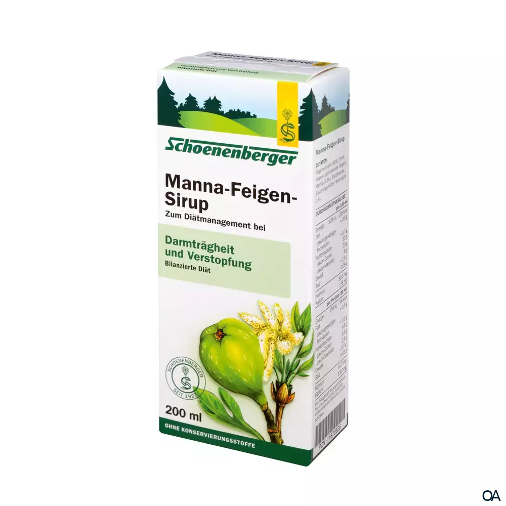Schoenenberger Manna-Feigen-Sirup Schoenenberger Manna-Feigen-Sirup