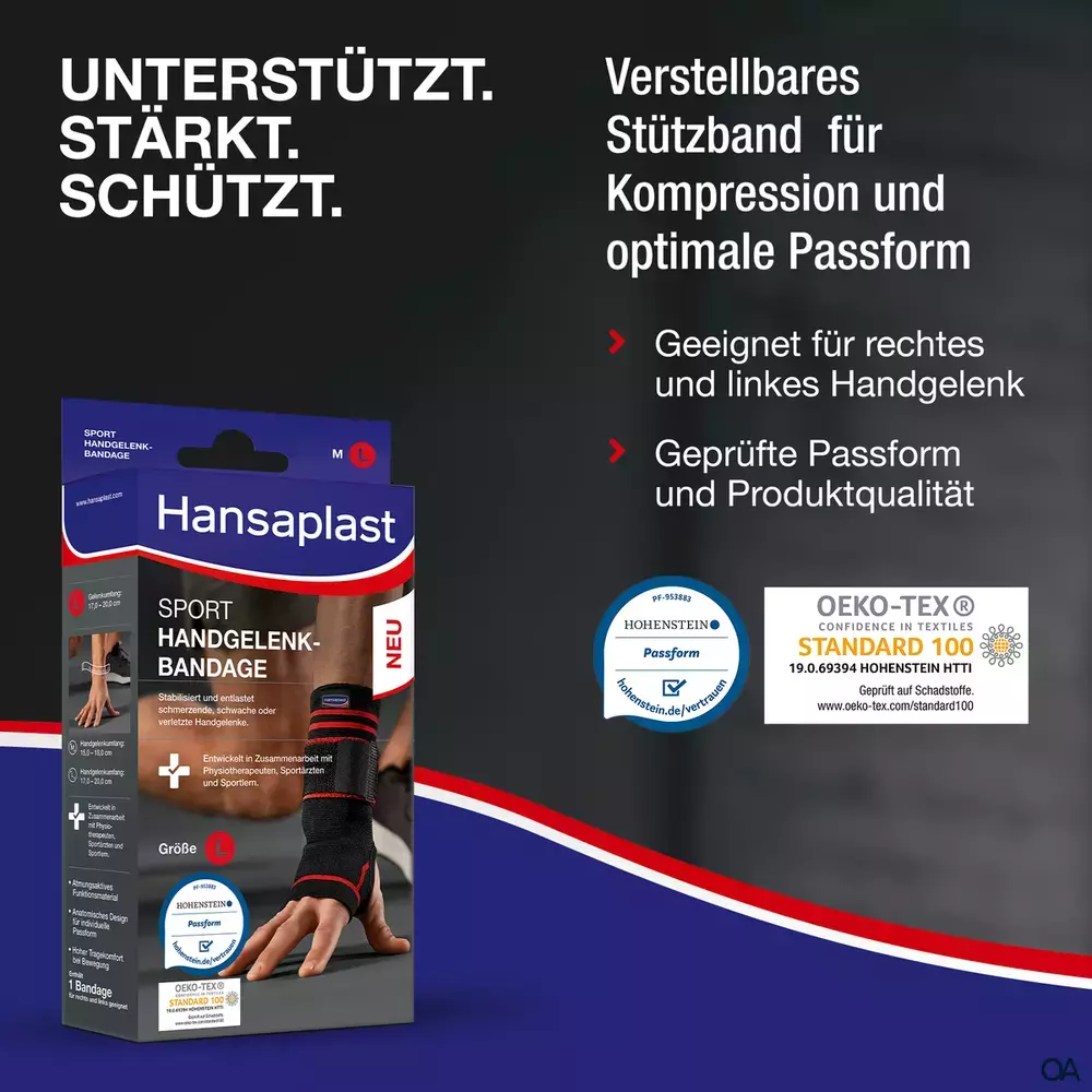 Hansaplast Performance Handgelenk-Bandage S/M Hansaplast Performance Handgelenk-Bandage S/M