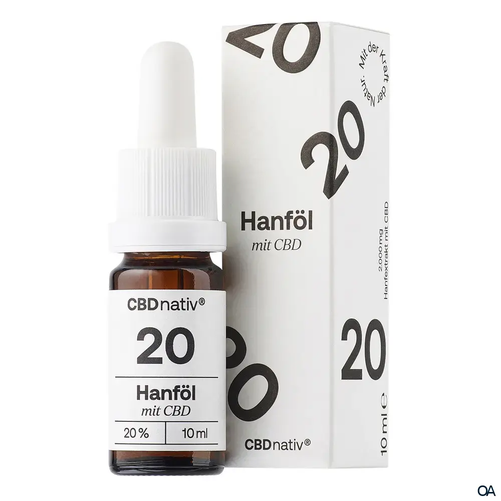 CBDnativ CBD Öl 20 % Bio Tropfen CBDnativ CBD Öl 20 % Bio Tropfen