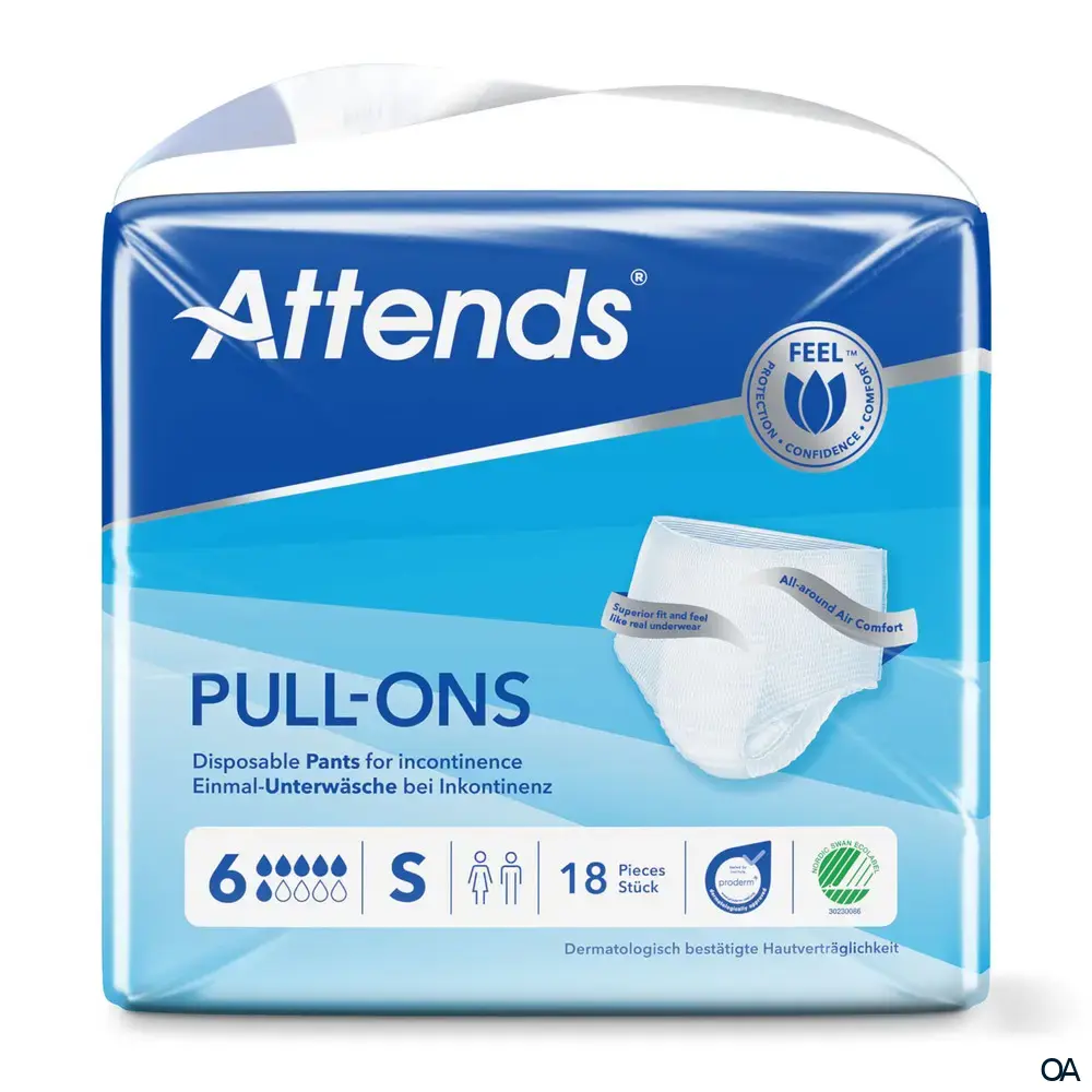 Attends Pull-Ons 6 Small - Einmal-Unterwäsche bei Inkontinenz