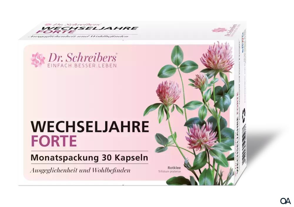Dr. Schreibers Wechseljahre Forte Kapseln Dr. Schreibers Wechseljahre Forte Kapseln
