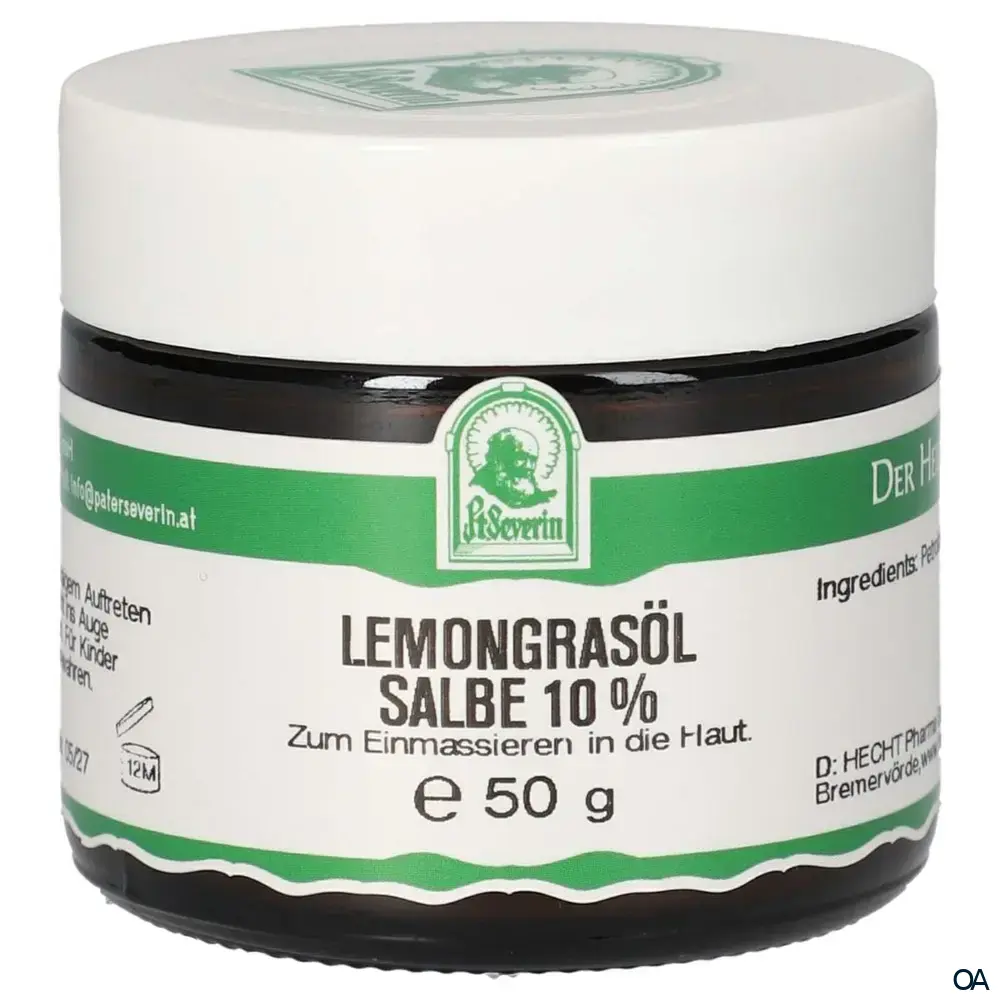 Pater Severin Lemongrasöl 10% Salbe Pater Severin Lemongrasöl 10% Salbe