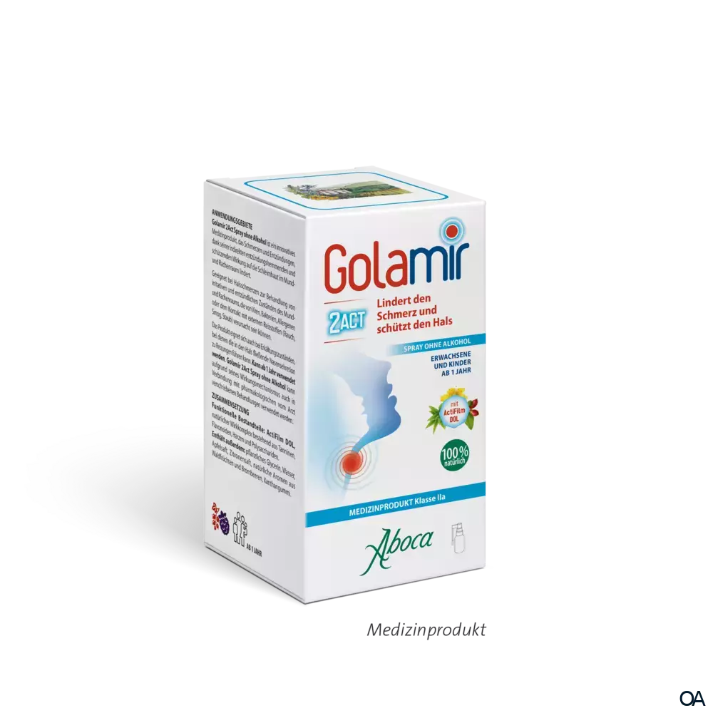 Aboca Golamir 2Act Spray (ohne Alkohol) Aboca Golamir 2Act Spray (ohne Alkohol)