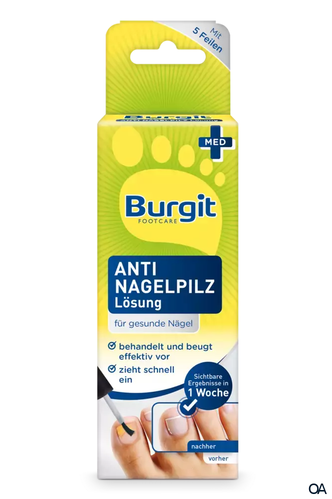 Burgit Footcare Anti Nagelpilz Lösung Burgit Footcare Anti Nagelpilz Lösung