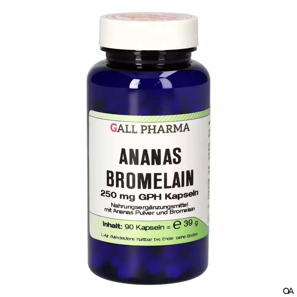 Gall Pharma Ananas Bromelain 250 mg Kapseln Gall Pharma Ananas Bromelain 250 mg Kapseln