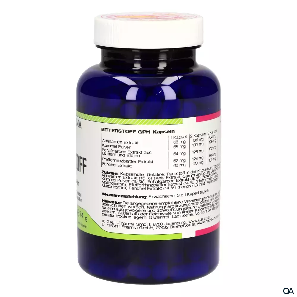 Gall Pharma Bitterstoff Kapseln