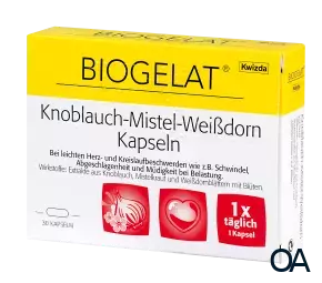 BIOGELAT® Knoblauch-Mistel-Weißdorn Kapseln BIOGELAT® Knoblauch-Mistel-Weißdorn Kapseln