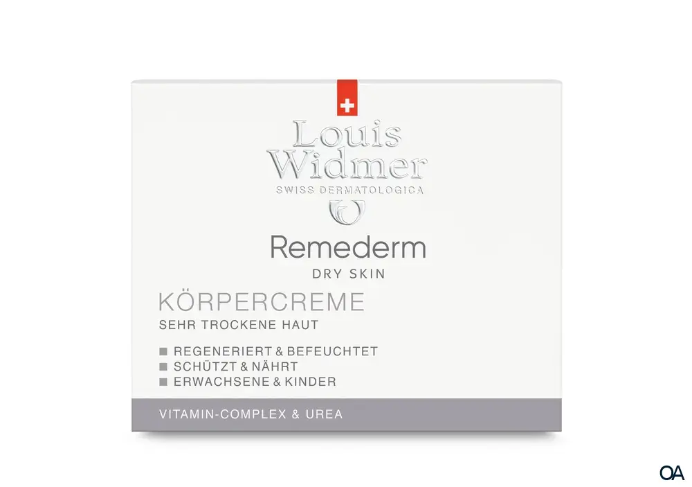 Louis Widmer Remederm Dry Skin Körpercreme - leicht parfümiert Louis Widmer Remederm Dry Skin Körpercreme - leicht parfümiert