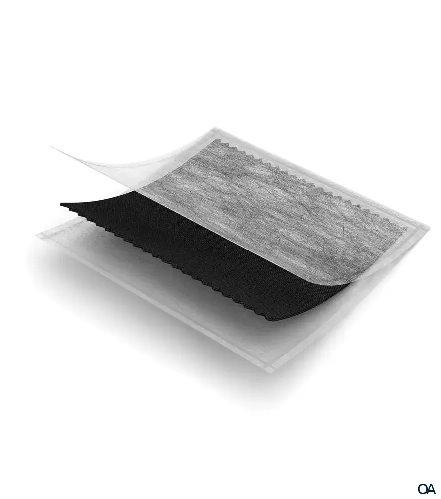 3M™ Actisorb™ Silver 220 Silber-Aktivkohleverband steril, 6,5 x 9,5 cm