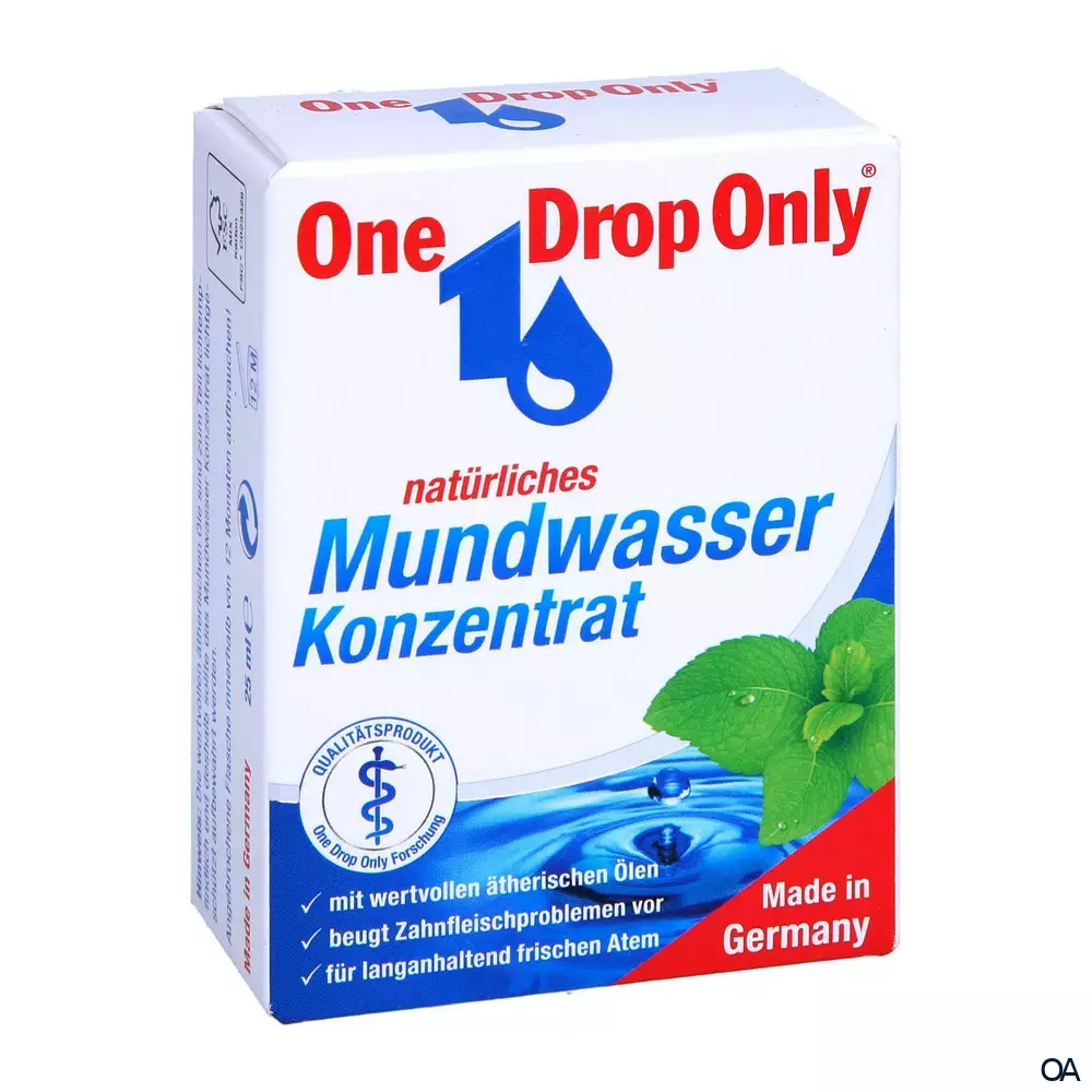 One Drop Only® natürliches Mundwasser Konzentrat One Drop Only® natürliches Mundwasser Konzentrat
