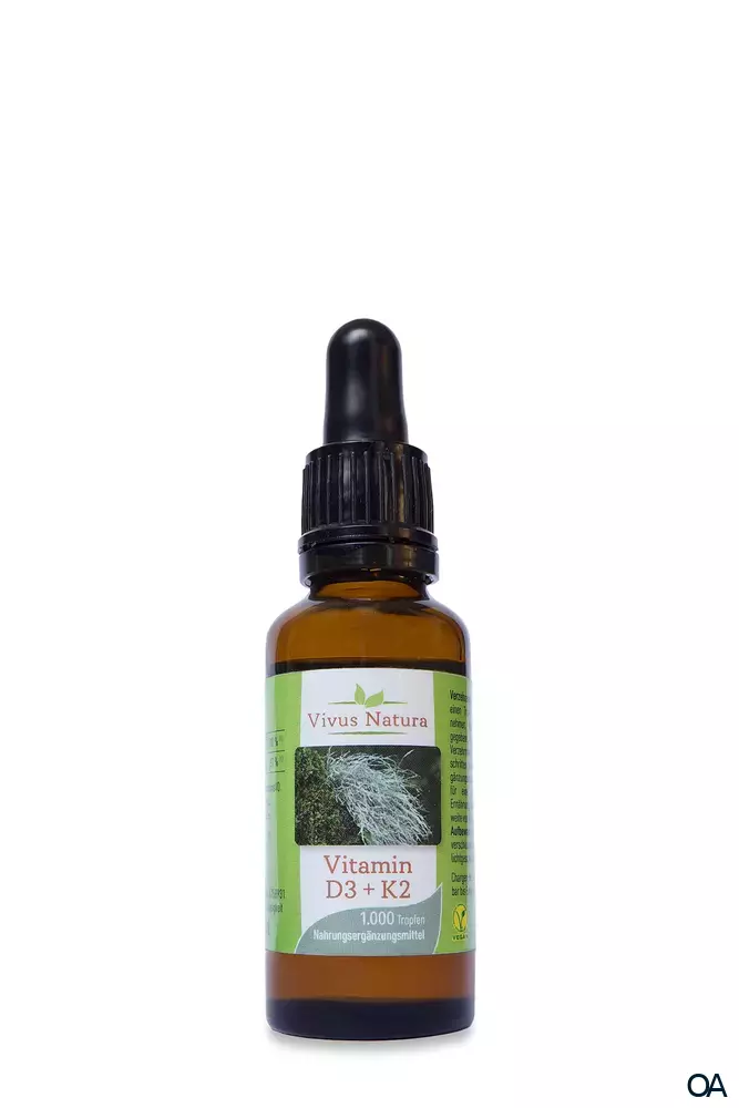 Vivus Natura Vitamin D3+K2 Tropfen Vivus Natura Vitamin D3+K2 Tropfen