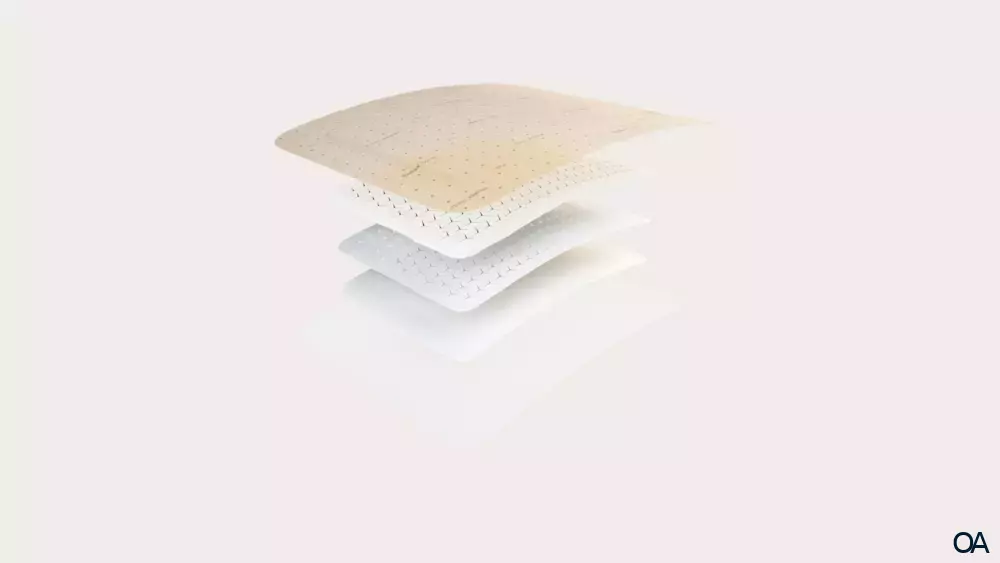 Mepilex® Border Flex Schaumverband 15 x 20 cm