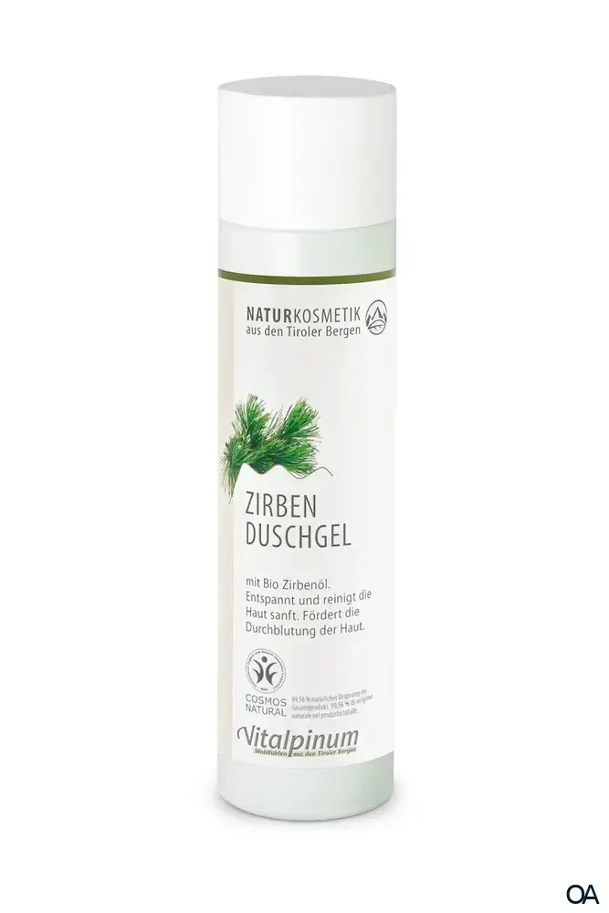 Unterweger Vitalpinum Zirben Duschgel