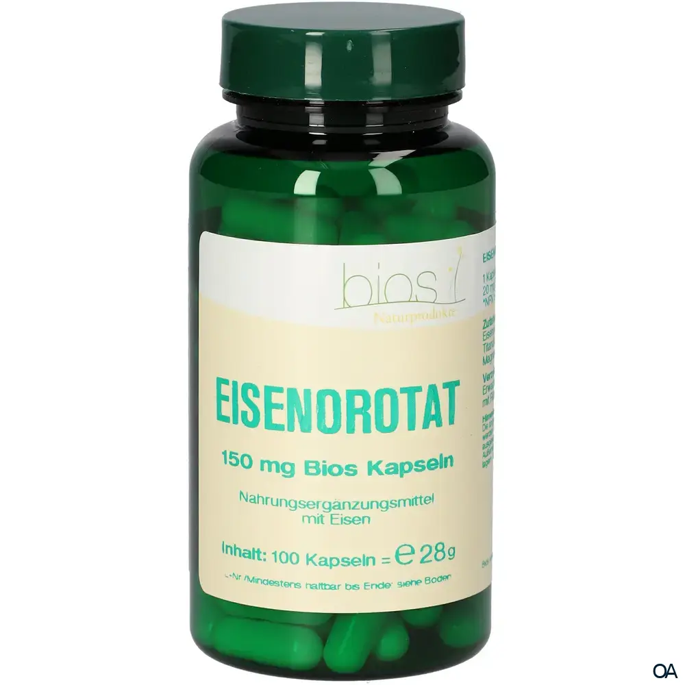 Bios Eisenorotat 150 mg Kapseln