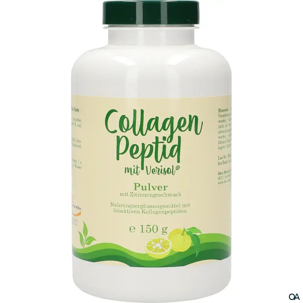 Bios Collagen Peptid Zitrone Pulver