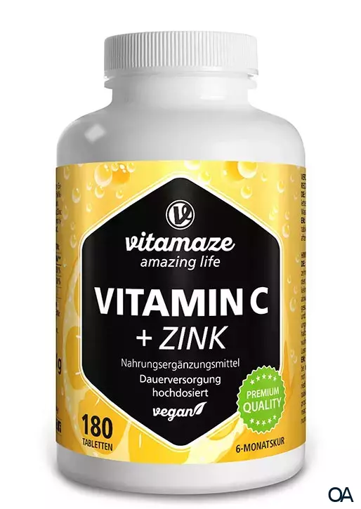 Vitamaze Vitamin C + Zink Tabletten Vitamaze Vitamin C + Zink Tabletten
