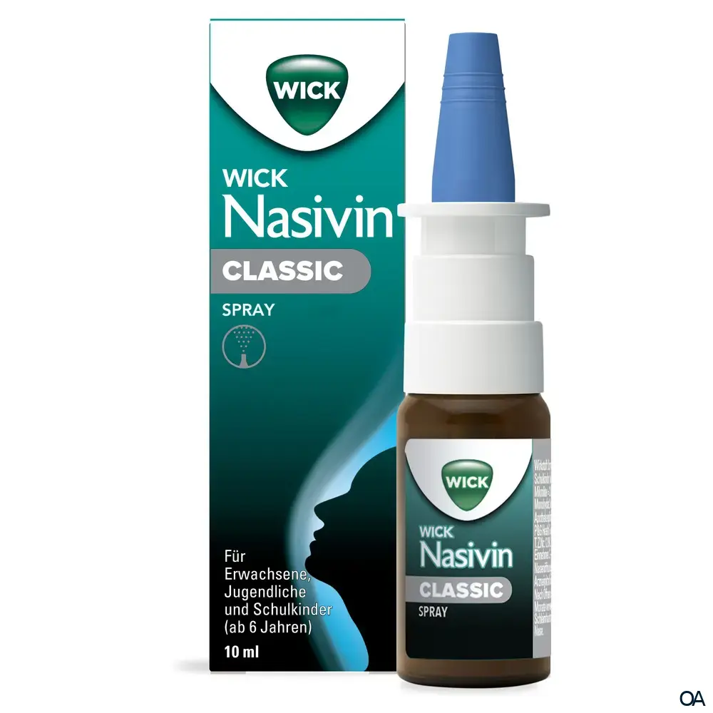 WICK Nasivin Classic 0,05 % - Nasenspray WICK Nasivin Classic 0,05 % - Nasenspray