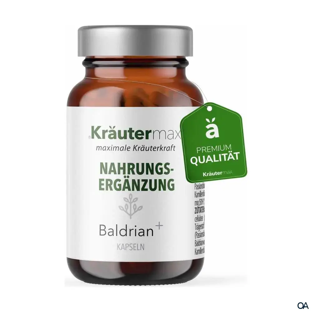 Kräutermax Baldrian plus Kapseln