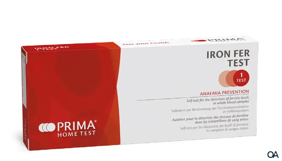PRIMA® Eisen FER Home Test