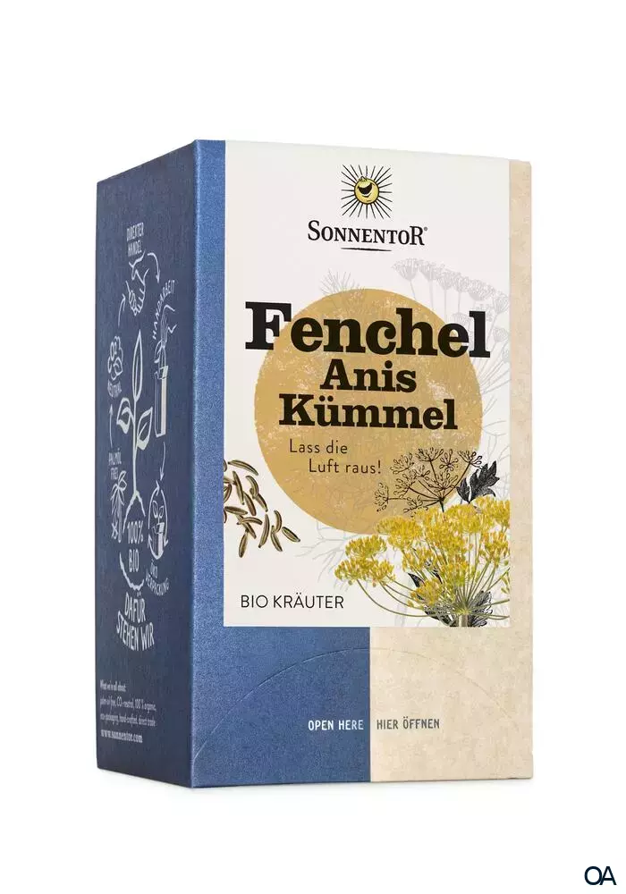 Sonnentor Fenchel - Anis - Kümmel Bio-Gewürz-Kräuterteemischung Sonnentor Fenchel - Anis - Kümmel Bio-Gewürz-Kräuterteemischung