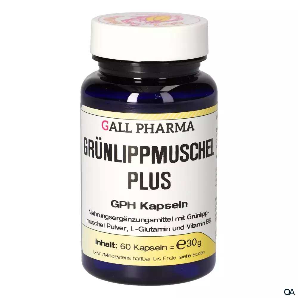 Gall Pharma Grünlippmuschel Plus Kapseln