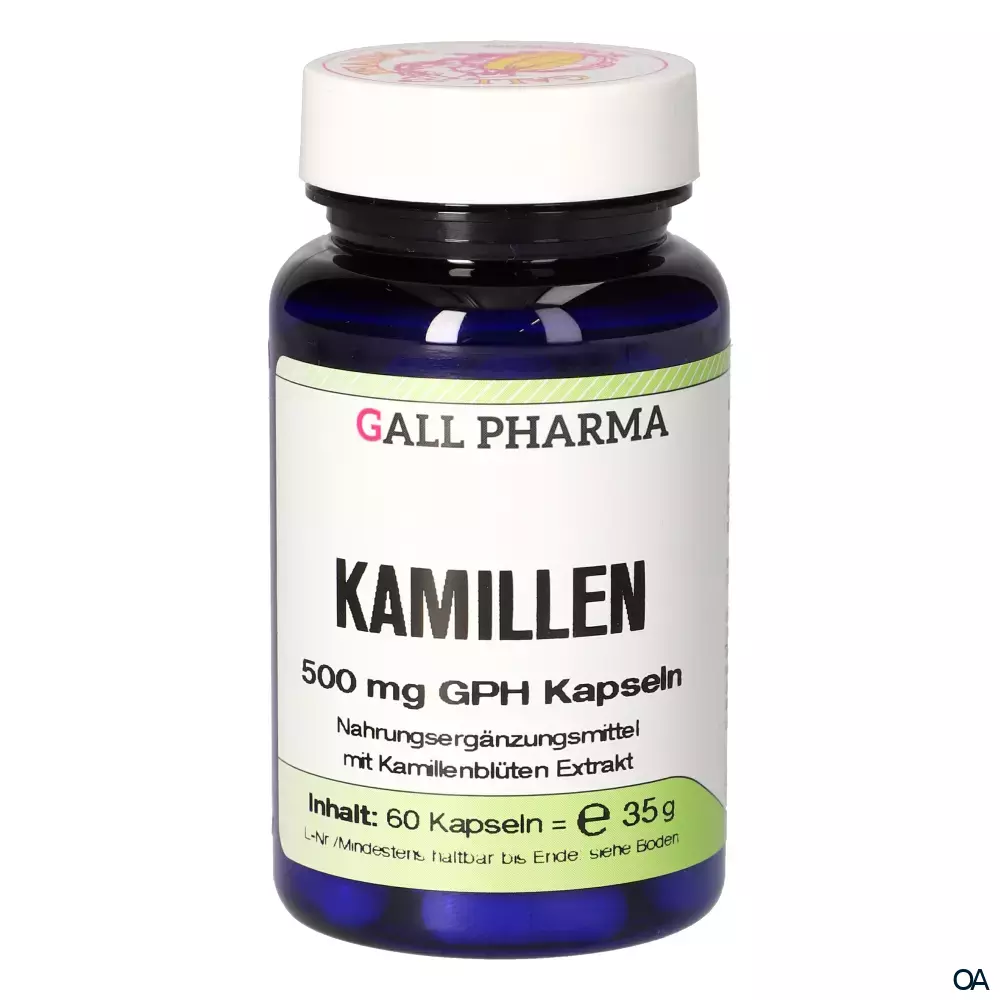 Gall Pharma Kamille 500 mg Kapseln