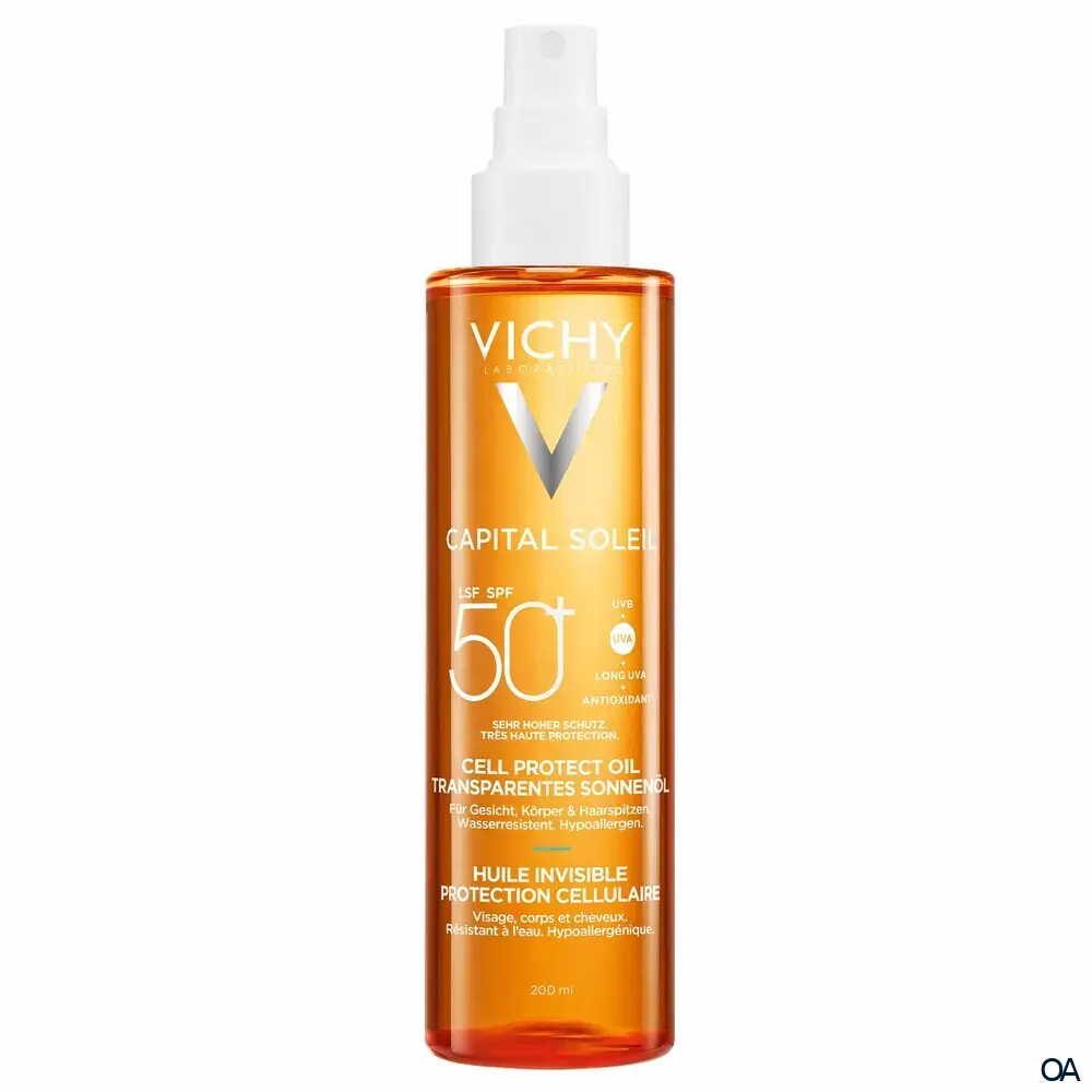 Vichy Capital Soleil Cell Protect LSF 50+ Transparentes Sonnenöl Vichy Capital Soleil Cell Protect LSF 50+ Transparentes Sonnenöl