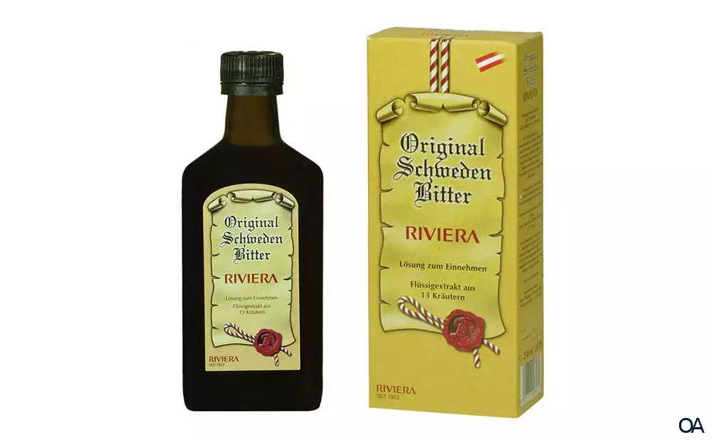 Original Schwedenbitter Riviera - Lösung zum Einnehmen Original Schwedenbitter Riviera - Lösung zum Einnehmen