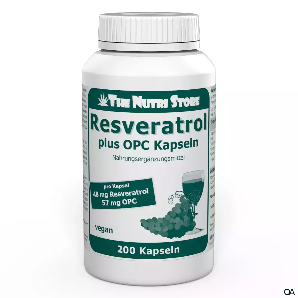 The Nutri Store Resveratrol plus OPC Kapseln The Nutri Store Resveratrol plus OPC Kapseln