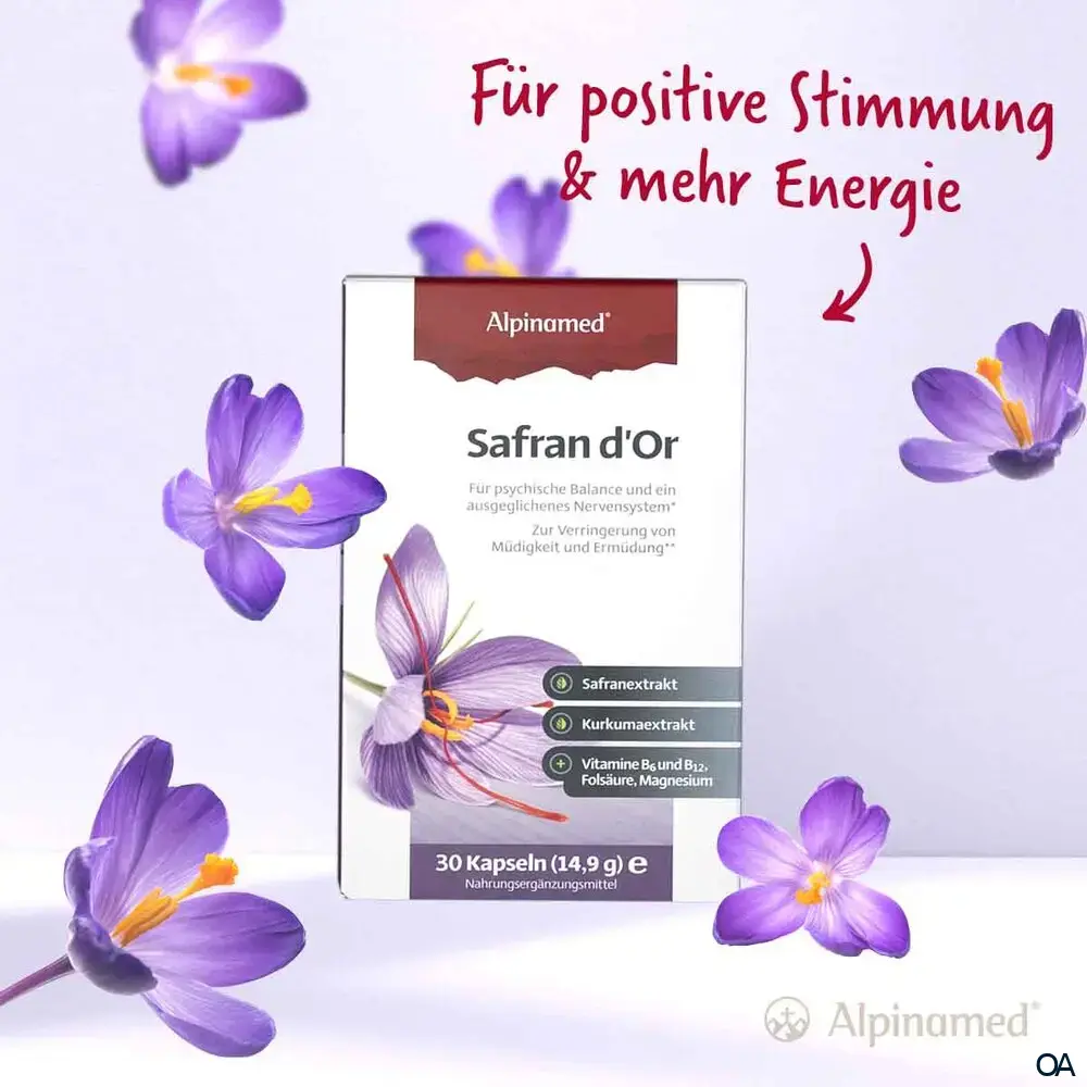 Alpinamed® Safran d’Or Kapseln Alpinamed® Safran d’Or Kapseln