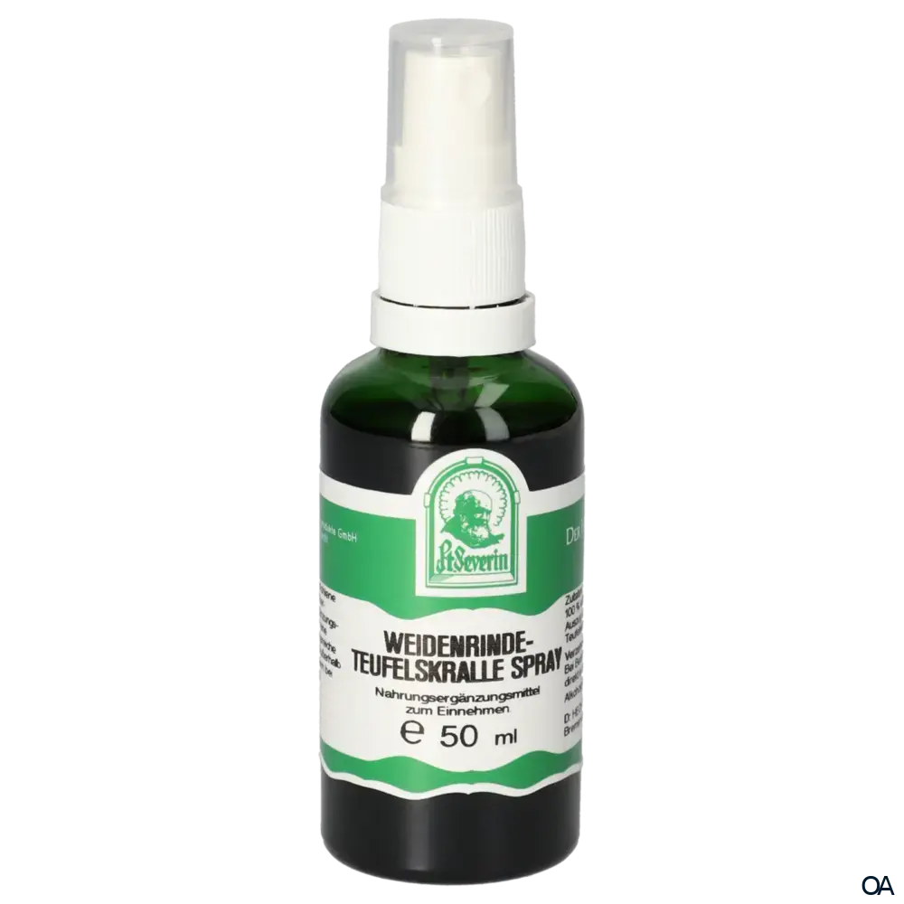 Pater Severin Weidenrinde-Teufelskralle Spray