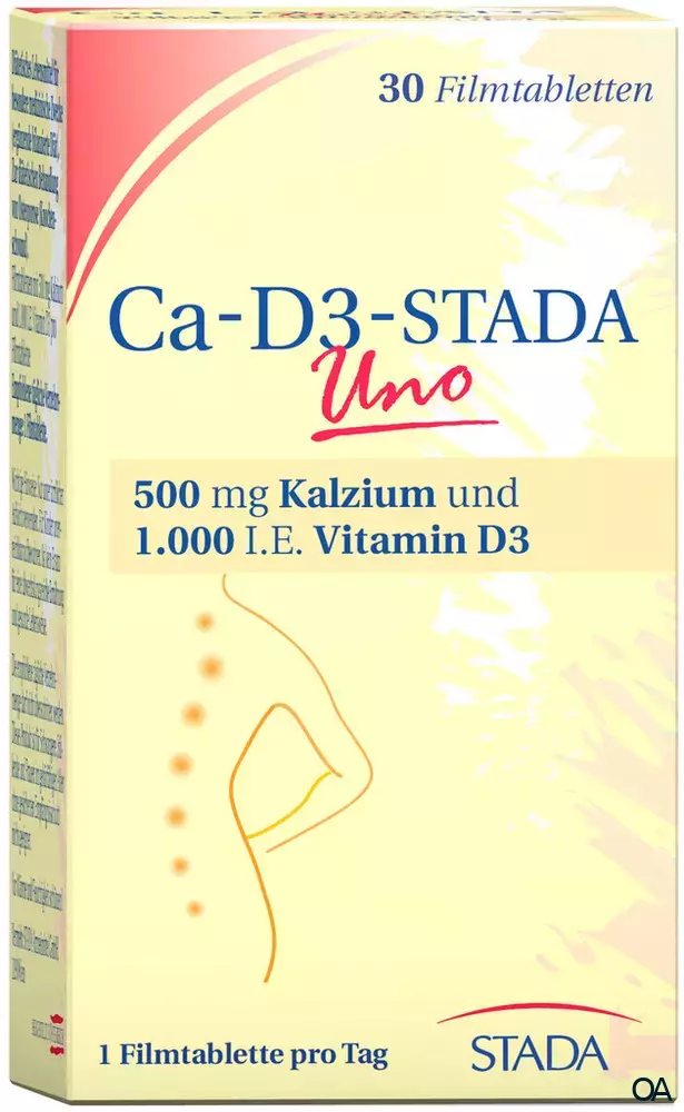 Ca-D3-STADA Uno Filmtabletten Ca-D3-STADA Uno Filmtabletten